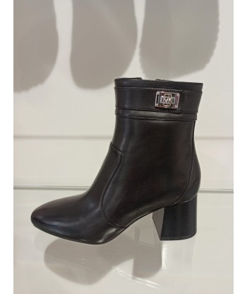 michael kors bottines  noires  talon carré rembourrage situé sous