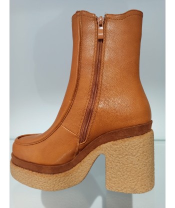 noa harmon bottines plateforme camel de votre