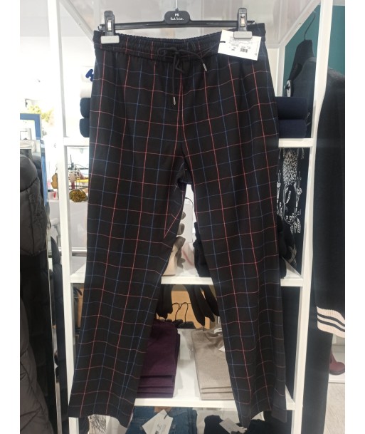 paul smith pantalon écossais marine la livraison gratuite