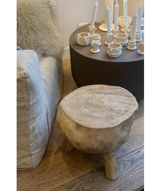 Tabouret/table en peuplier shop