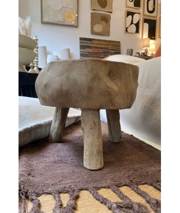 Tabouret/table en peuplier shop