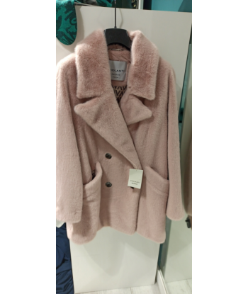 violanti manteau rose poudré les ctes