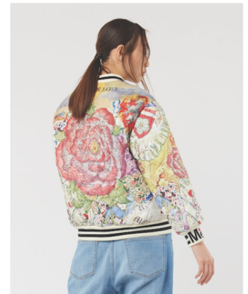 me 369  bomber goldie rose jacket le concept de la Pate a emporter 