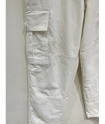 Pantalon CARGO Blanc outlet