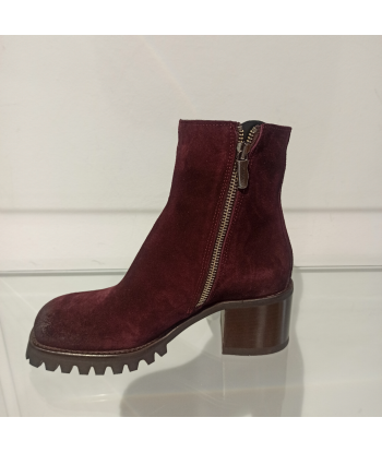 ducanero boots daim bordeaux Les magasins à Paris et en Île-de-France