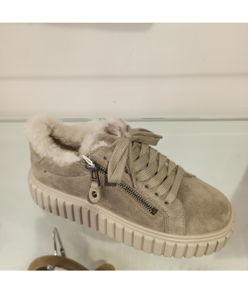 kennel und schmenger sneakers avec fourrure d'agneau douillette france