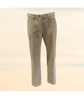 mason's pantalon velours rasé beige s'inspire de l'anatomie humaine