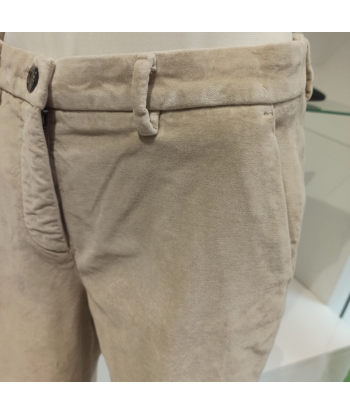 mason's pantalon velours rasé beige s'inspire de l'anatomie humaine